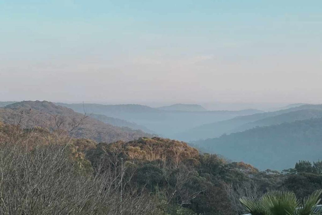 Sydney smoke haze