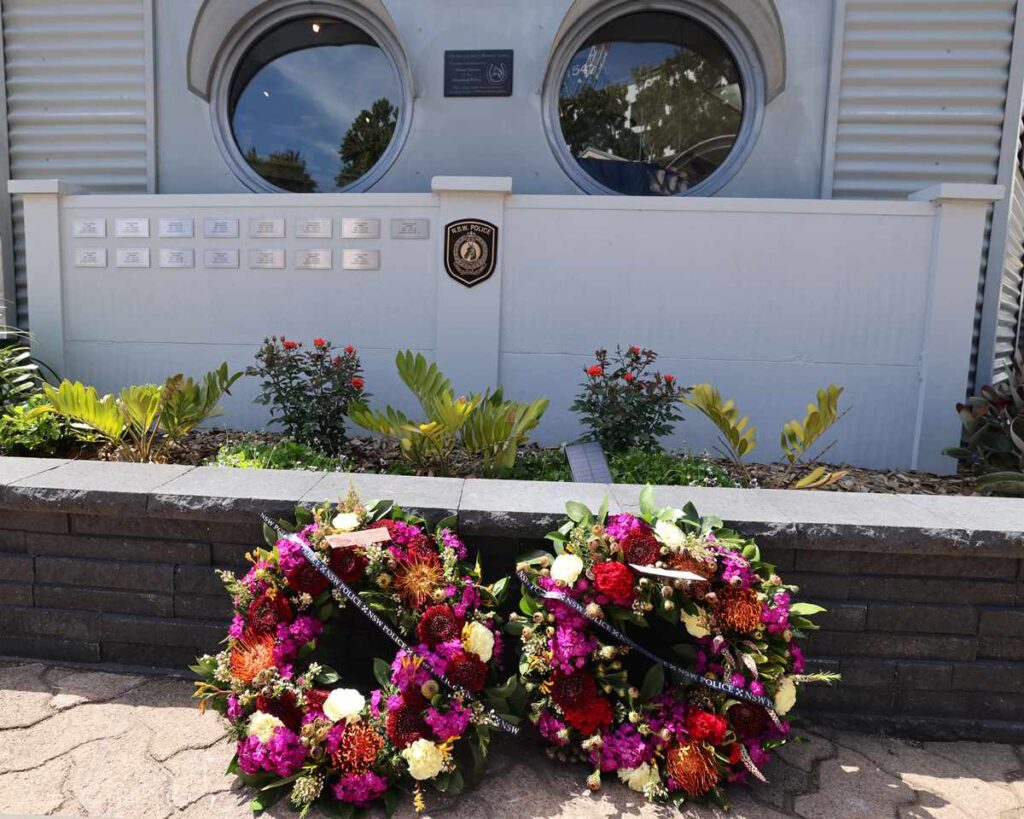 Memorial Wall for fallen NSW Police horses